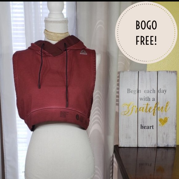 Reebok Jackets & Blazers - **SOLD**Reebok crop hoodie
